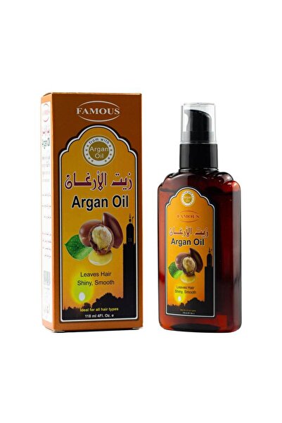 Famos زيت الأرغان من فيموس لتغذية الشعر ونعومته 118 مل