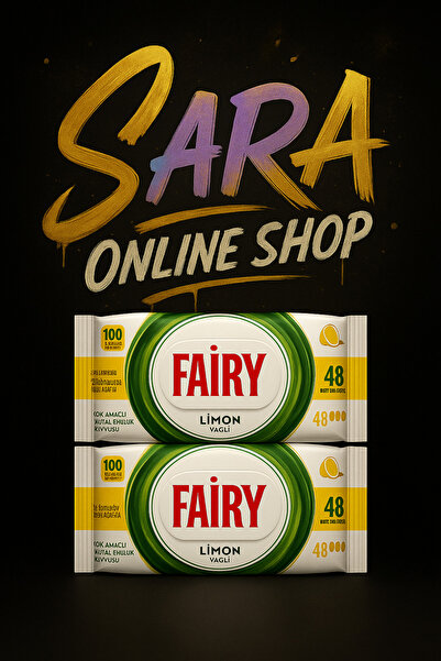 Fairy Wet Wipes Lemon X2