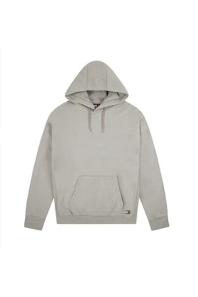 Tommy Jeans Hoodie with hood, Tommy Jeans, Gray, Cotton