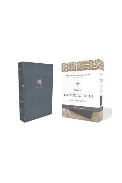 Zondervan Nrsv, Catholic Bible, Journal Edition, Cloth Over Board, Blue, Comfort Print: Holy Bible