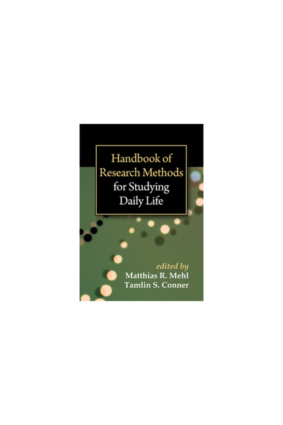 BIBLIOBAZAAR Handbook of Research Methods for Studying Daily Life