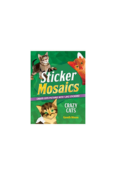 Castle Point Mozaicuri de stickere: Pisici nebune: Creează imagini drăguțe cu...