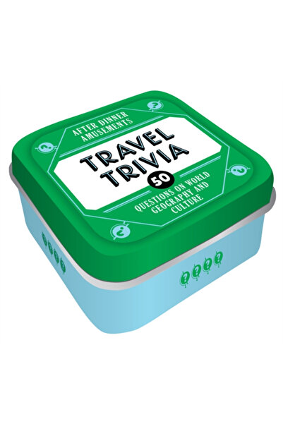 Chronicle Books After Dinner Amusements: Travel Trivia: 50 Questions on World...