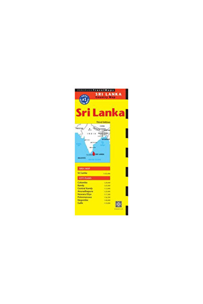 Periplus Ed Sri Lanka Travel Map Third Edition