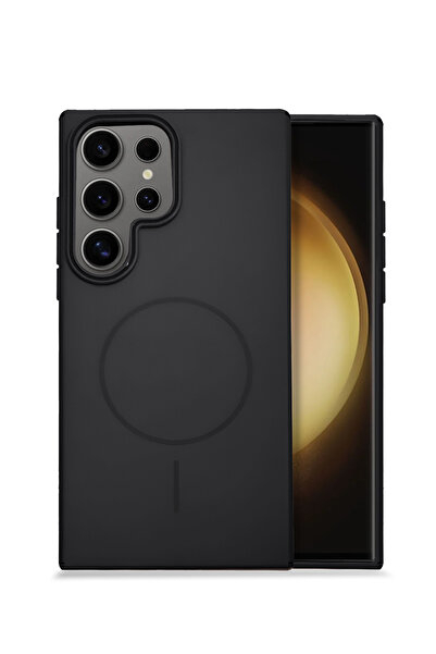 Wtech غطاء حماية من السيليكون السائل مع حلقة ماج سيف رفيعة لهاتف سامسونج جالا...