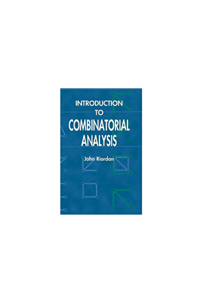 Dover Pubn Inc Introduction to Combinatorial Analysis