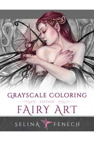 BETTY CROCKER Fairy Art - Grayscale Coloring Edition