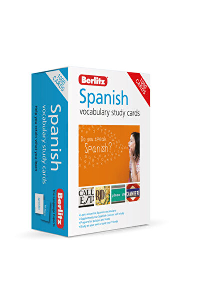 Berlitz Language Berlitz Vocabulary Study Cards Spanish (Language Flash Cards)