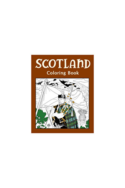 Blurb Inc Carte de colorat din Scoția