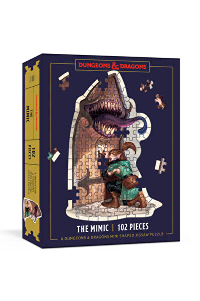 Potter Clarkson N Dungeons & Dragons Mini Shaped Jigsaw Puzzle: The Mimic Edi...