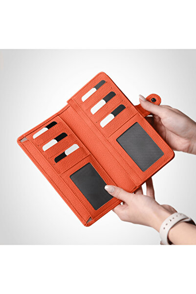 Store El Portföyü Cüzdan – Telefon Bölmeli, İsim Yazılı, Kişiye Özel, Hakiki Deri