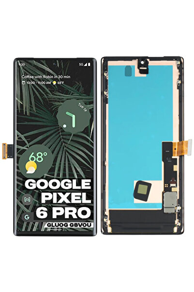 Other Ecran LCD + ecran tactil pentru Google Pixel 6 Pro GLUOG G8VOU Ramă OLED