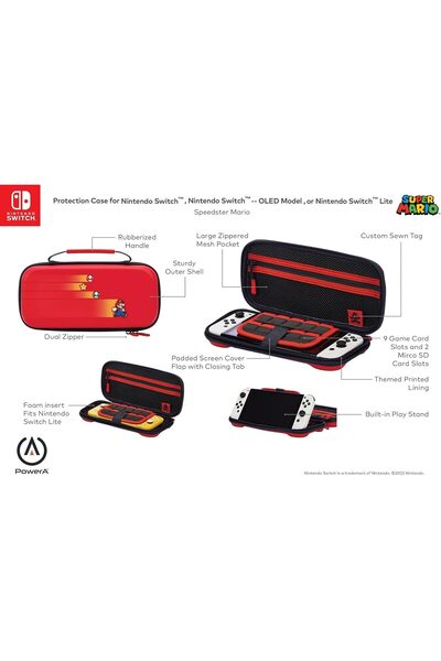 Powera Protection Case for Nintendo Switch Family - Speedster Mario