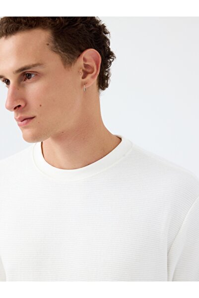 Loft Erkek Sweat Lf2034194 OFF WHITE