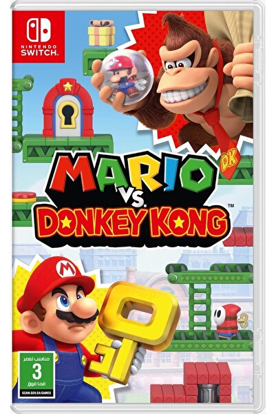 Nintendo : Mario vs Donkey Kong for Switch (Saudi Arabia Edition)