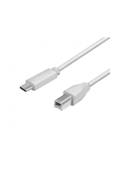LogiLink Cablu USB 2.0 B mufa - USB TYPE C mufa 2m gri CU0161
