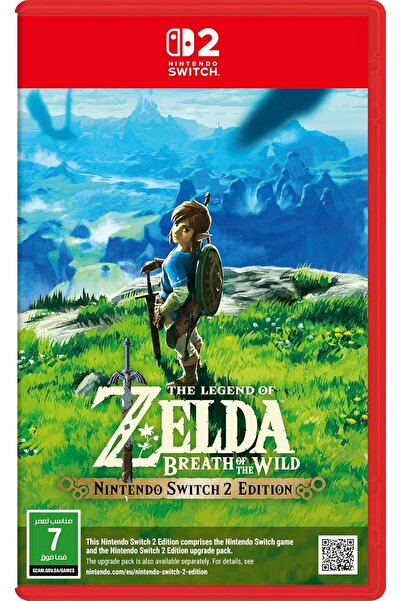 Nintendo Switch 2 - The Legend of Zelda: Breath of the Wild Enhanced Edition (إصدار المملكة العربية السعودية)