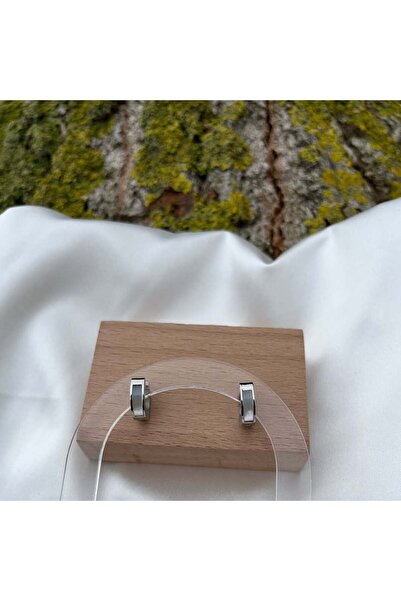 yeknova أقراط دائرية نسائية من الفولاذ 316L بلون فضي مع تفاصيل دقيقة لا تفقد ...