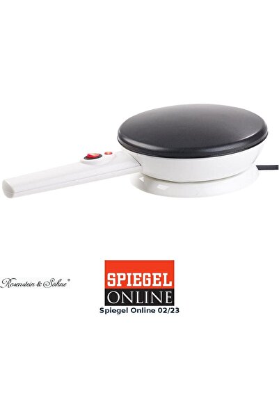 genernic Crepe Maker | Non-Stick, Wireless Design, Auto Temp Control, Safe Handle