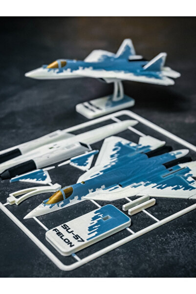 Titrek Toys Su-57 Felon Uçak Maket Kit Kart