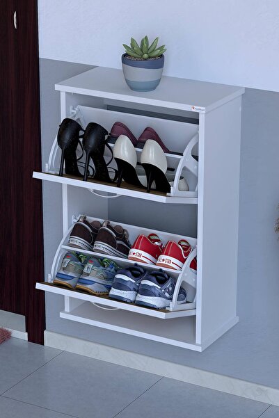 Modilayn Umay Ayakkabılık 52cm Duvara Monte (Meşe)