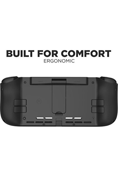 CRKD Nitro Deck - Handheld Pro Controller with Zero Stick Drift for Nintendo Switch & OLED (Black, U