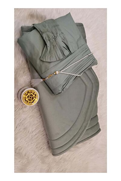 Gerenic طقم سجادة صلاة نسائية مع ثوب الصلاة