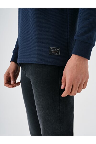 Loft Erkek Sweat Lf2034194 LIGHT NAVY