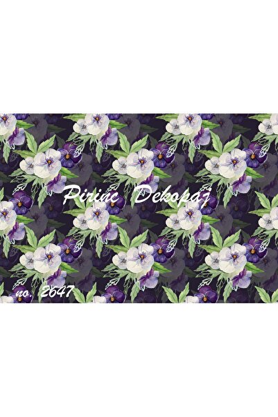 LİNEART Brass Decopage Paper No:L2647- 29X42Cm