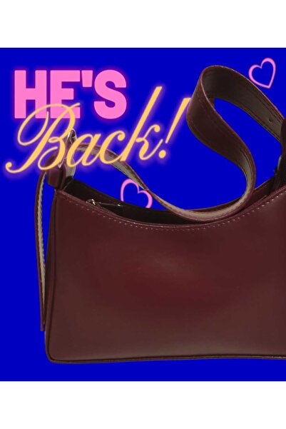 Gözenshopp حقيبة يد وحقيبة كتف من نوع باجيت مع حزام قابل للتعديل