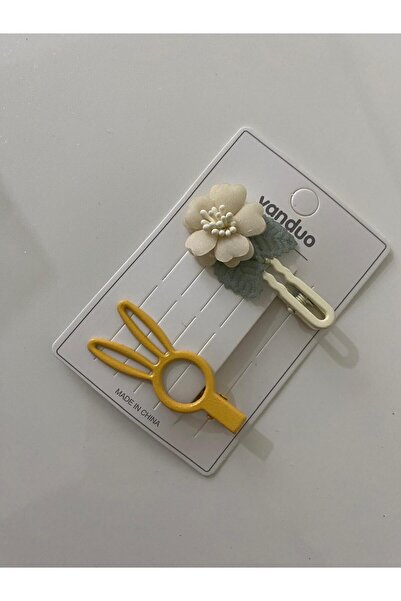 RSTM Boutique Multi-Colored Floral Hair Clip