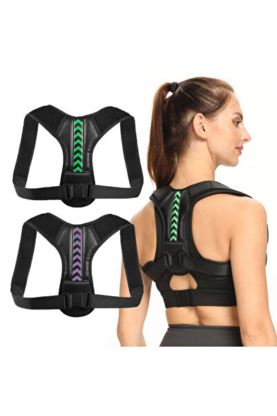 Generic Back Posture Corrector Belt Adjustable Clavicle Spine Back Shoulder Lumbar Men Women Posture Correct