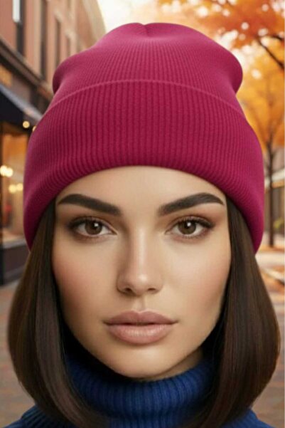 Mood Agenda Beretă din lână premium moale pentru femei