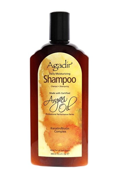 Agadir شامبو مرطب يومي بزيت الأرغان، خالي من الكبريتات، 366 مل