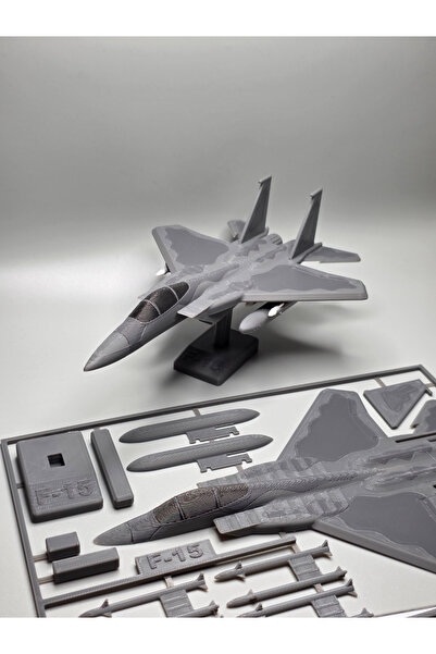 Titrek Toys F-15 Uçak Maket Kit Kart