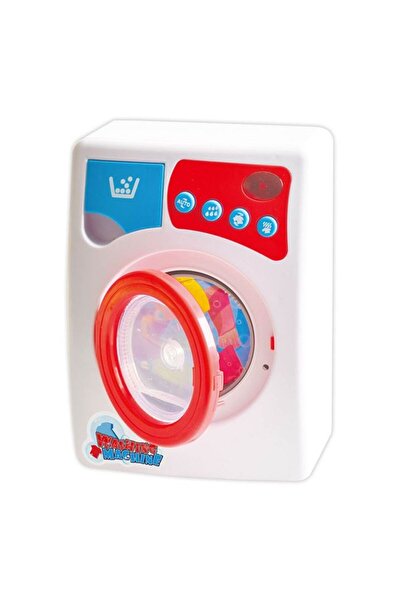 DavidaHome Masina de spalat, de jucarie, sertar pentru detergent, pe baterii,...