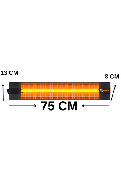 Sunstar INFRARED İÇ MEKAN ISITICI ELEKTİRİKLİ SOBA 2500W