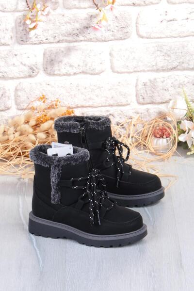 fort حذاء لينا التشريحي الرائع ذو بطانة دافئة ونعل غير قابل للانزلاق للفتيات