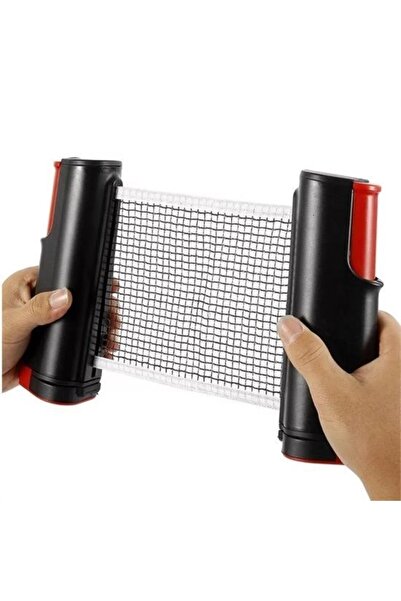 OLLEVRA Ping Pong Table Tennis Net Bracket Telescopic Portable Anti-Slip