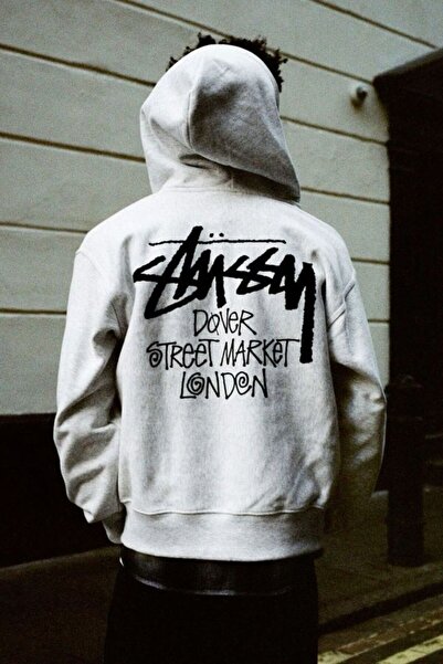 Kalic Studio London Stsy unisex oversize φούτερ γκρι