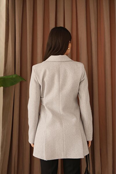 Leo Ferre Women's Cashmere Jacket, Gray.