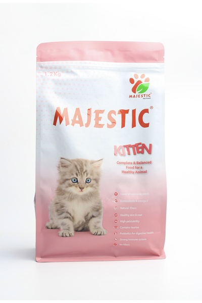 Majestic غذاء للقطط الصغيرة 1.2 كيلو