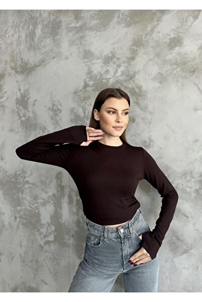 Butik Marka Parmak Geçmeli Bluz