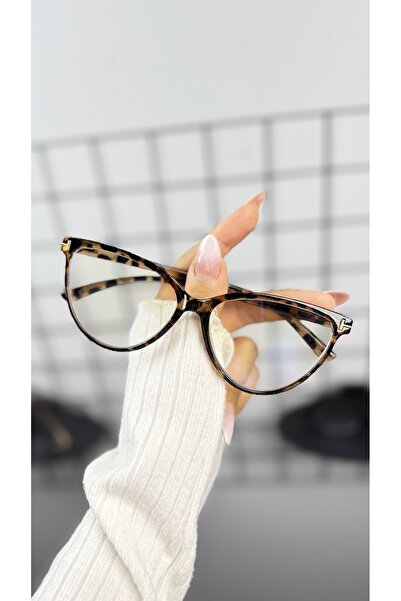 LOOKUP NEW Cat Eye Cat Eye 56 Ekartman Metal Transparent Women Men Unisex Blue Light Protection Screen Glasses Eyewear