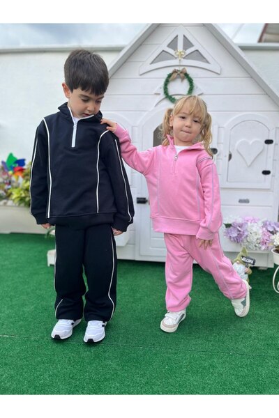 MİO طقم علوي وسفلي بسحاب أساسي بدون خياطة بثلاث خيوط - مريح للاستخدام اليومي