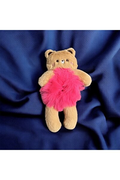 Store Plush Bagel Buckle with Teddy Bear