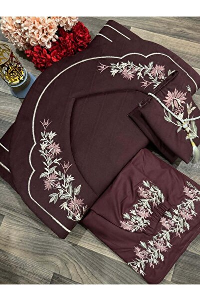 Gerenic Women's Prayer Rug Set with Prayer Garment