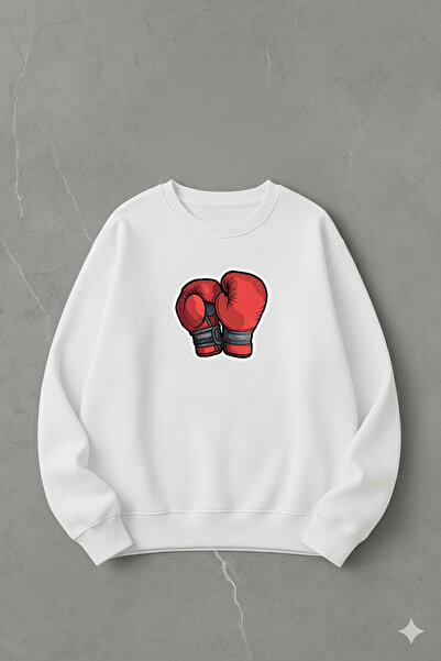 LORVEX Swea tricou din bumbac, supradimensionat, unisex, cu gât rotund – impr...