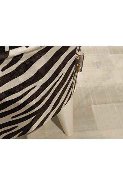 Store MERCAN MOBİLYA LEOPAR DESEN BENCH PUF 42 CM