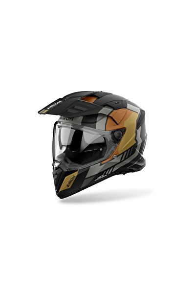 Airoh Bandıt Horn Gold Matt Kask